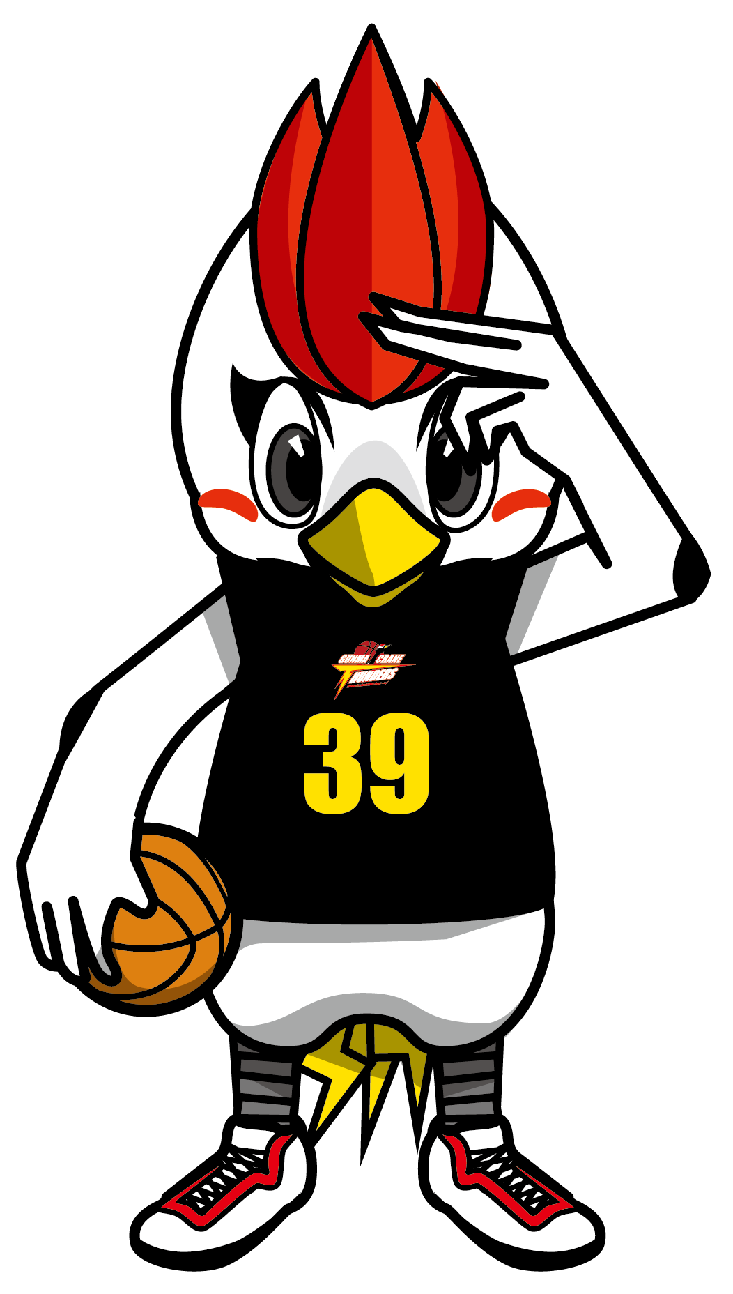 群馬クレインサンダーズ さんだくん